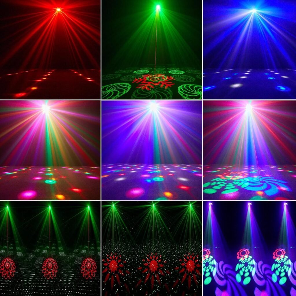 Luz de Fiesta de Discoteca Ochentera