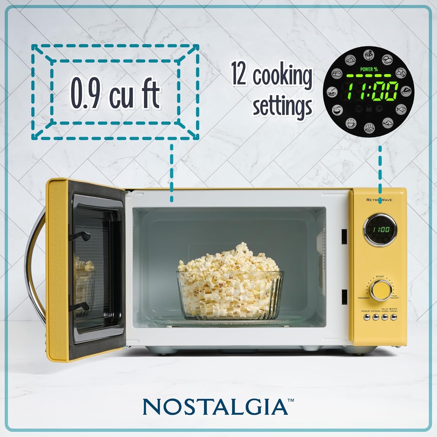 Horno Microondas Nostalgia