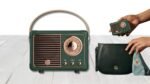Mini Altavoz Bluetooth retro