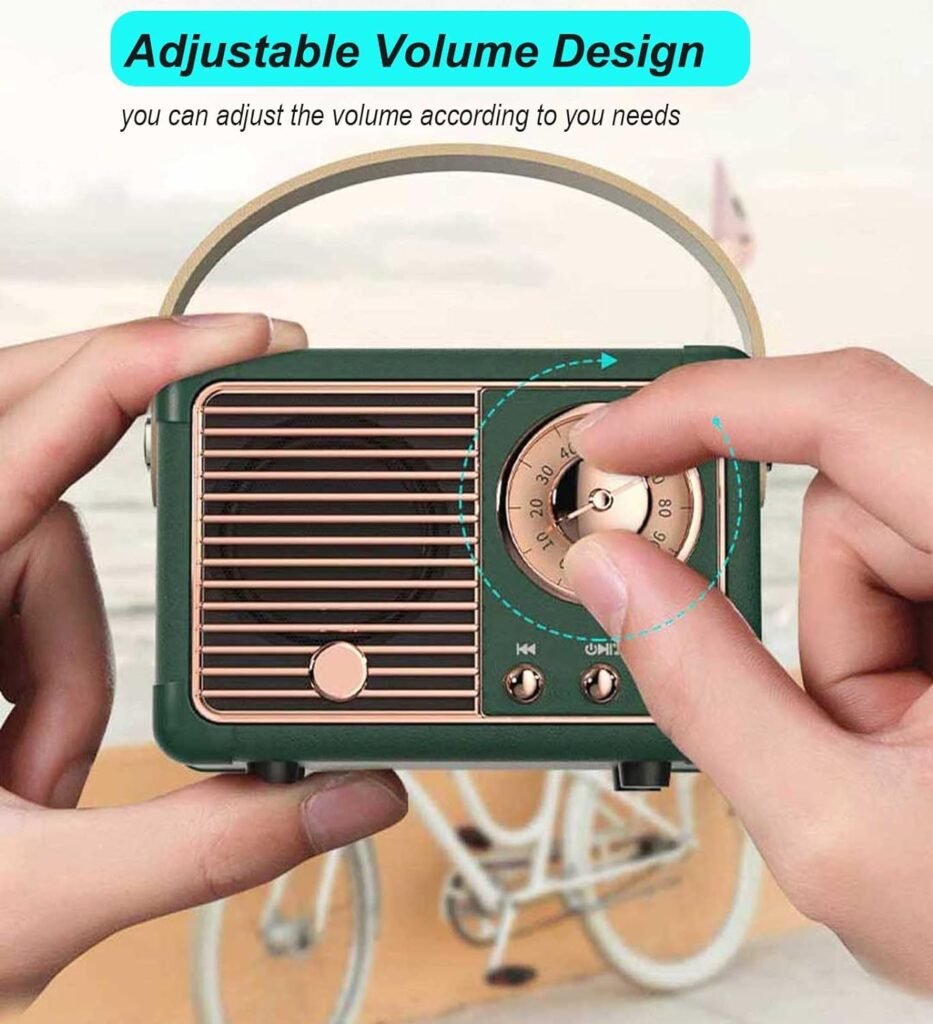 Dosmix Altavoz Bluetooth retro